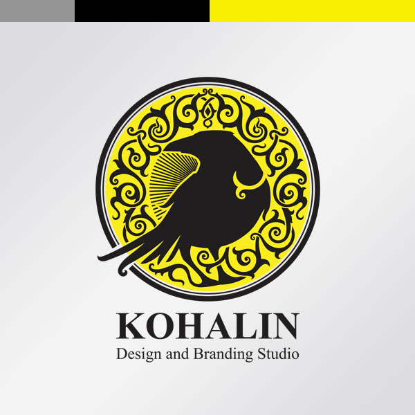 طراحی لوگو و هویت سازمانی برای استودیو کوهالین