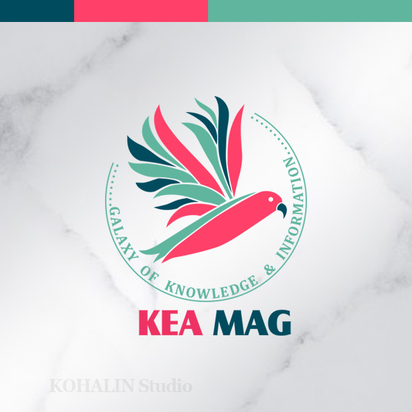 طراحی لوگو و هویت سازمانی برای کئامگ KEA MAG